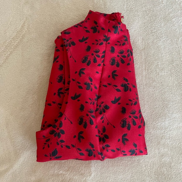 Kensie Floral Flare Zip Dress - Size S - Picture 11 of 15